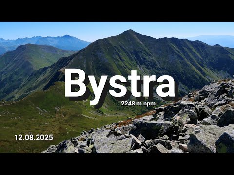 Bystra (2248 m npm) - Tatry Zachodnie - 12.08.2025 (Ornak - Błyszcz - Starorobociański - Kończysty)
