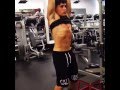 Natural teen physique athlete - Miami - 18 years old - Teen bodybuilder