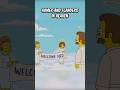 Homer And Flanders In Heaven