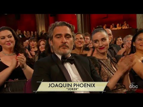 Joaquin Phoenix Wins Oscar 2020