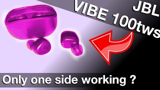Video thumbnail for Only one earbud working on JBL VIBE100tws (How to re synch the earbuds) by MegaSafetyFirst