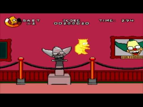 The Simpsons : Virtual Bart Megadrive