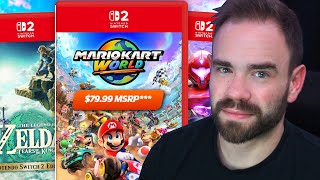 Nintendo Just Responded To The Switch 2 Game Prices...