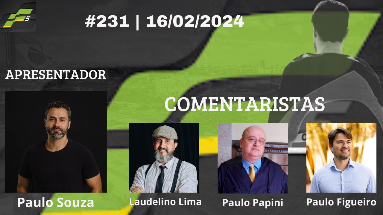 PROGRAMA F5 n231 | 16/02/2024 | PAULO BILYNSKYJ DENUNCIA ESCOLA DE SAMBA VAI-VAI | TARCÍSIO DIA 25/2