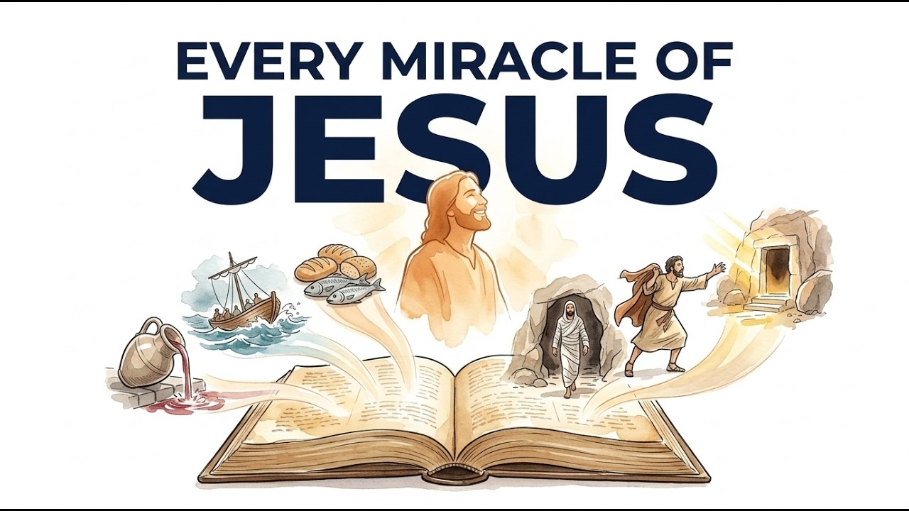 Every Miracle of Jesus in Order: The Pattern Hidden in Plain Sight
