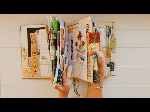 Journal Flip Through Completed Vintage Junk Journal My Personal Journal