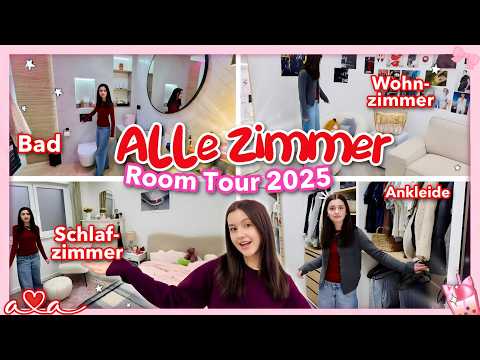 WILLKOMMEN IN MEINEM REICH!! 🎀 XXL ROOM TOUR 2025!! Ich zeige euch ALLE ZIMMER