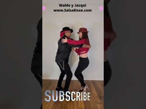 Outside Cross Body Lead Turn | Salsa Dance With A Partner | Eddie Santiago - Lluvia