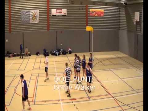 Glasgow korfbal doelpunt by Jonnie Walker