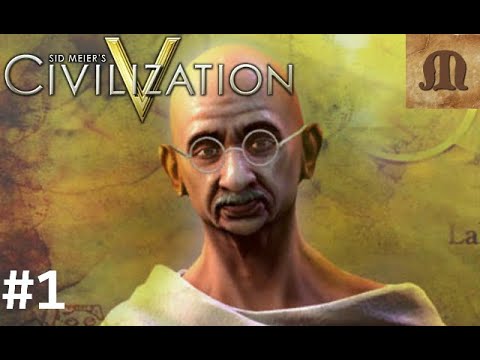 Let's Play Civilization 5 Vox Populi - India ep.1 (deity, epic, domination)
