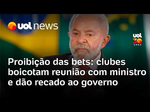 Proibição das bets: clubes boicotam reunião com ministro do esporte e dão recado ao governo