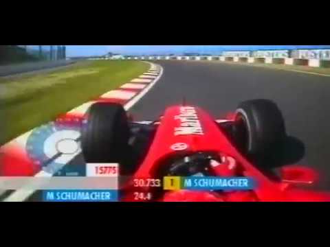 F1 Suzuka 2001 - Michael Schumacher Pole Lap Onboard