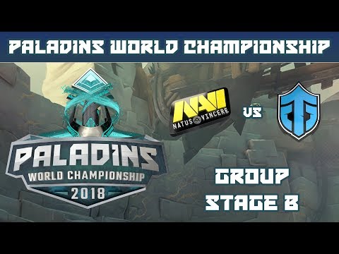 Paladins World Championship 2018: Group Stage B - Natus Vincere vs. Entity Gaming