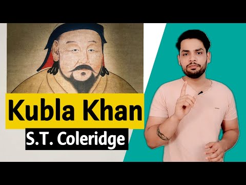 Kubla khan By S.t Coleridge in hindi