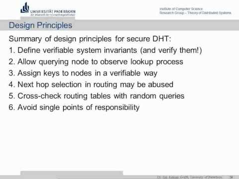 UPB-2012SS-PG - P2P Framework - 2012.05.08 - P2P-Lecture 3