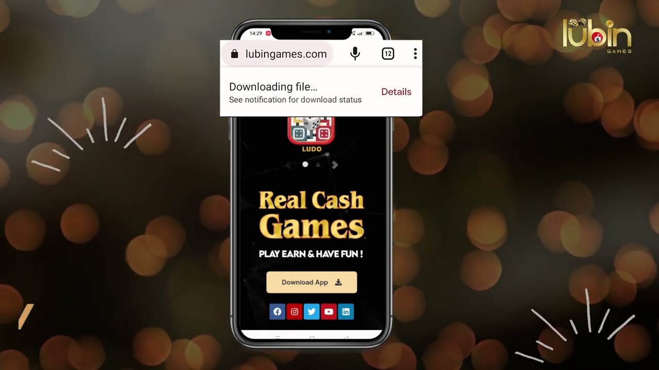 How to download Lubin Games Application | English Tutorial