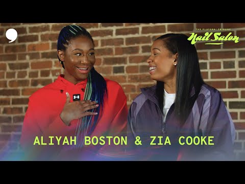South Carolina’s Aliyah Boston and Zia Cooke Join Nail Salon | The Players’ Tribune
