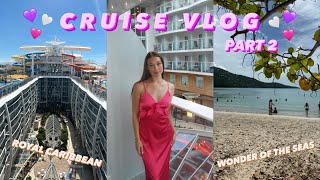 CRUISE VLOG!! Royal Caribbean, Wonder of the Seas!!