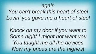 Barry Manilow - Heart Of Steel Lyrics