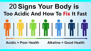 20 Signs Your Body is Too Acidic and 7 Ways to Quickly Alkalize It
