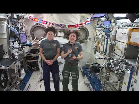 Expedition 61 Crew News Conference with Jessica Meir and Christina Koch - October 21, 2019