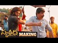 Skanda Movie Making Video Ram Pothineni Sreeleela Boyapati Srinu Manastars