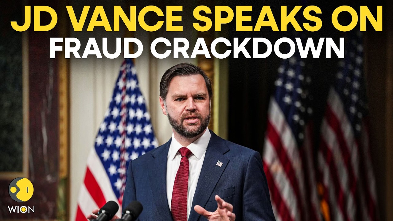 LIVE: US Vice President JD Vance Makes Remarks on an Anti-Fraud Initiative | WION Live