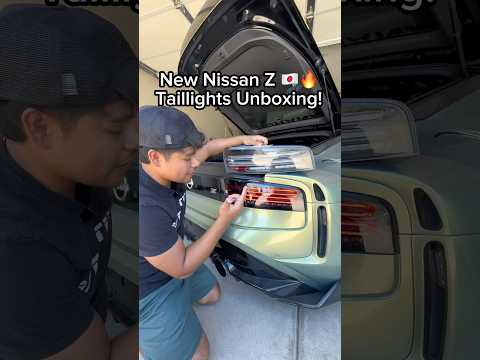 Nissan Z ALPHAREX Dual Loop TAILLIGHTS! 🔥🇯🇵 #cars #nissan #taillights