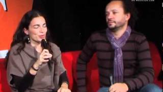 Yael Naim & David Donatien au micro de Cyril Le Groux ( La Boite Noire )