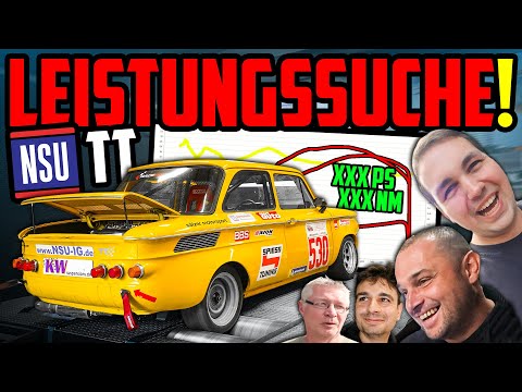 Das LAUTESTE Auto auf dem Prüfstand! - NSU TT - So KLINGEN 1300 ccm bei 8000 U/min!