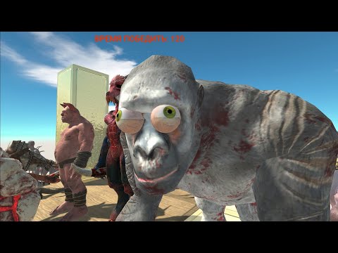 DINOSAUR RACE 21 - PART 2(all units race) - Animal Revolt Battle Simulator