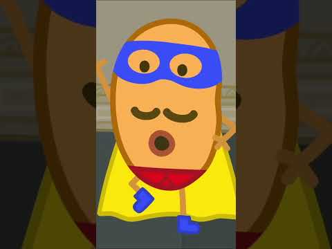 It’s a Bird, It’s a Plane… No, It’s Mr Potato! ???? #PeppaPigandFriends #shorts