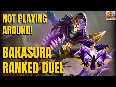 I'M NOT PLAYING AROUND THIS TIME | Bakasura Ranked Duel - SMITE