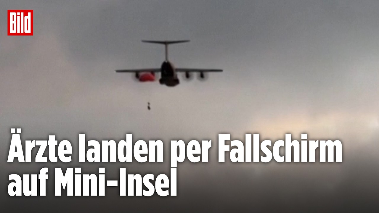 Hanta-Verdachtsfall sitzt auf Insel fest: Ärzte springen mit Fallschirm ab, um Patienten zu helfen