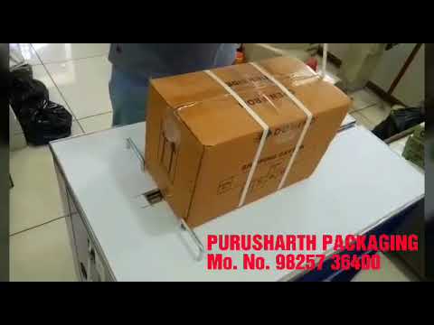 Semi Automatic Box Strapping Packing Machine