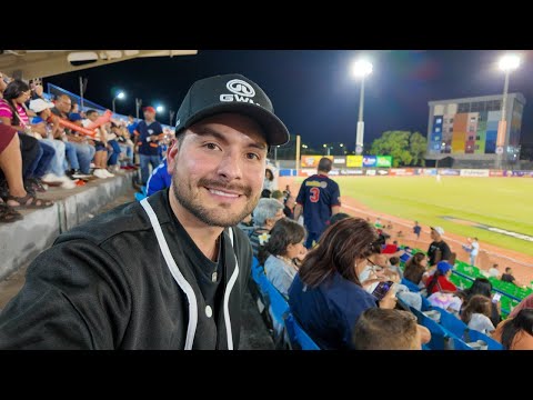 This is A DAY AT A BASEBALL GAME in VENEZUELA