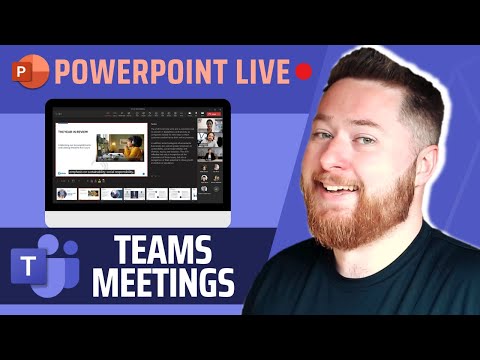 Microsoft Teams Meetings with PowerPoint Live Microsoft Teams Meetings with PowerPoint Live