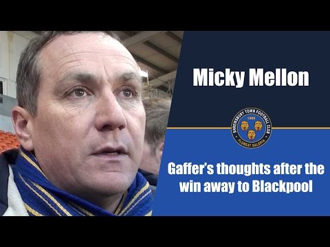 INTERVIEW | Micky Mellon post Blackpool (A) - Town TV