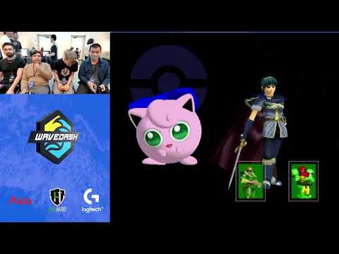 WaveDash 2023 Losers Round 3 - Babaganoush & Openmindz Vs. ycz6 & NathanSandwich - SSBM Tournament