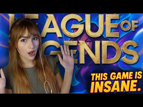 My VERY FIRST time playing LEAGUE OF LEGENDS!