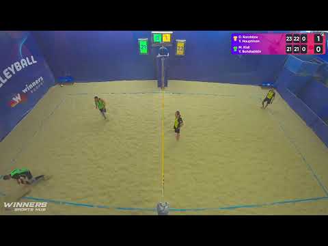 21:00 D. Korobkov / Y. Hauptman - M. Kisil / Y. Bohdashkin 27.04.2023 | Winners Beach Volleyball