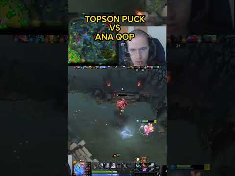 Remember this Battle of GODS?  The Topson Puck V.S Ana Qp Epic Duel #shorts #shortsvideo