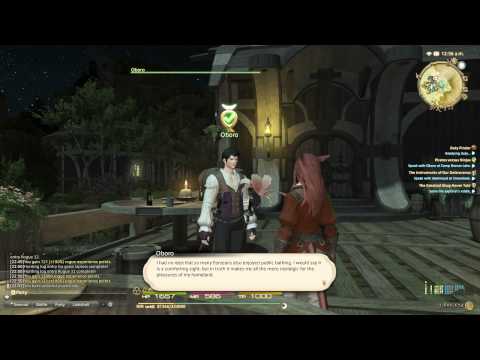 [Final Fantasy XIV] Ninja Job Quest Lv40 - 忍びの務め (Pirate versus Ninjas)