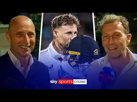 Joe Root gets his Ashes hundred in Australia! Nasser and Athers review absorbing first day!