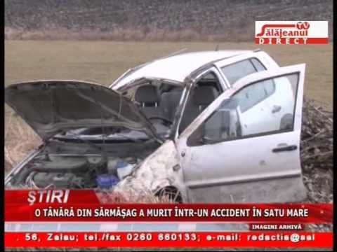 O TANARA DIN SARMASAG A MURIT INTR UN ACCIDENT IN SATU MARE