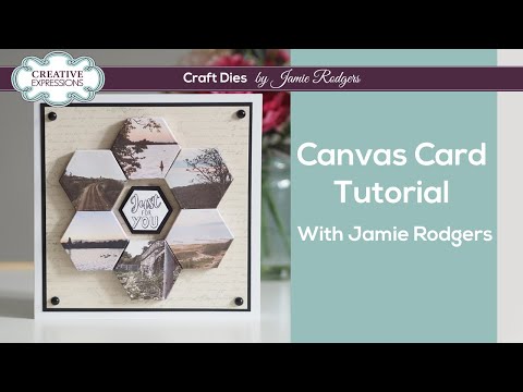 How To Make a Canvas Card With Jamie Rodgers