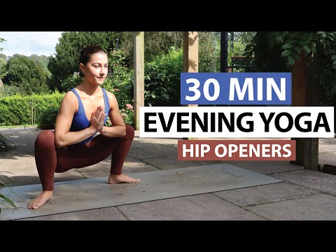30 Min Evening Yoga Flow | Yoga to Release Hip Tension