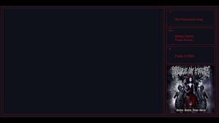 Cradle Of Filth - The Persecution Song Lyric Video