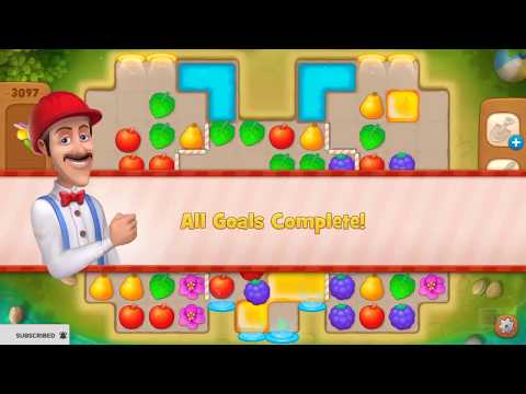 Gardenscapes Hard Level 3097