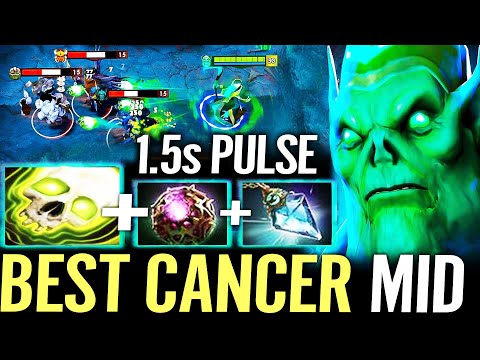 🔥 36% CD Necrophos CANCER MID — Octarine + Prism 1 5SEC CD Death Pusle Non Stop Spam Dota 2 Pro